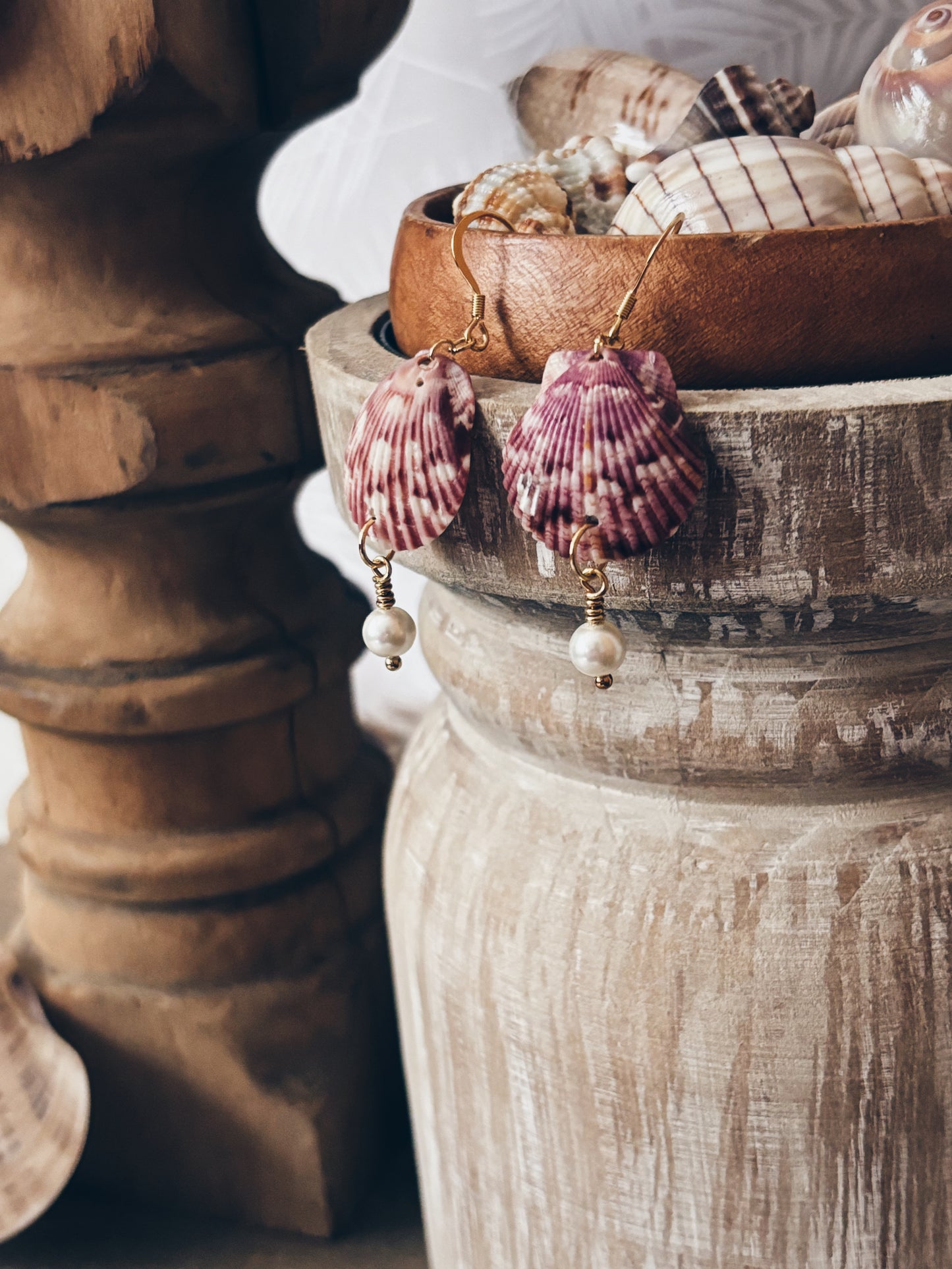 The shoreline earrings