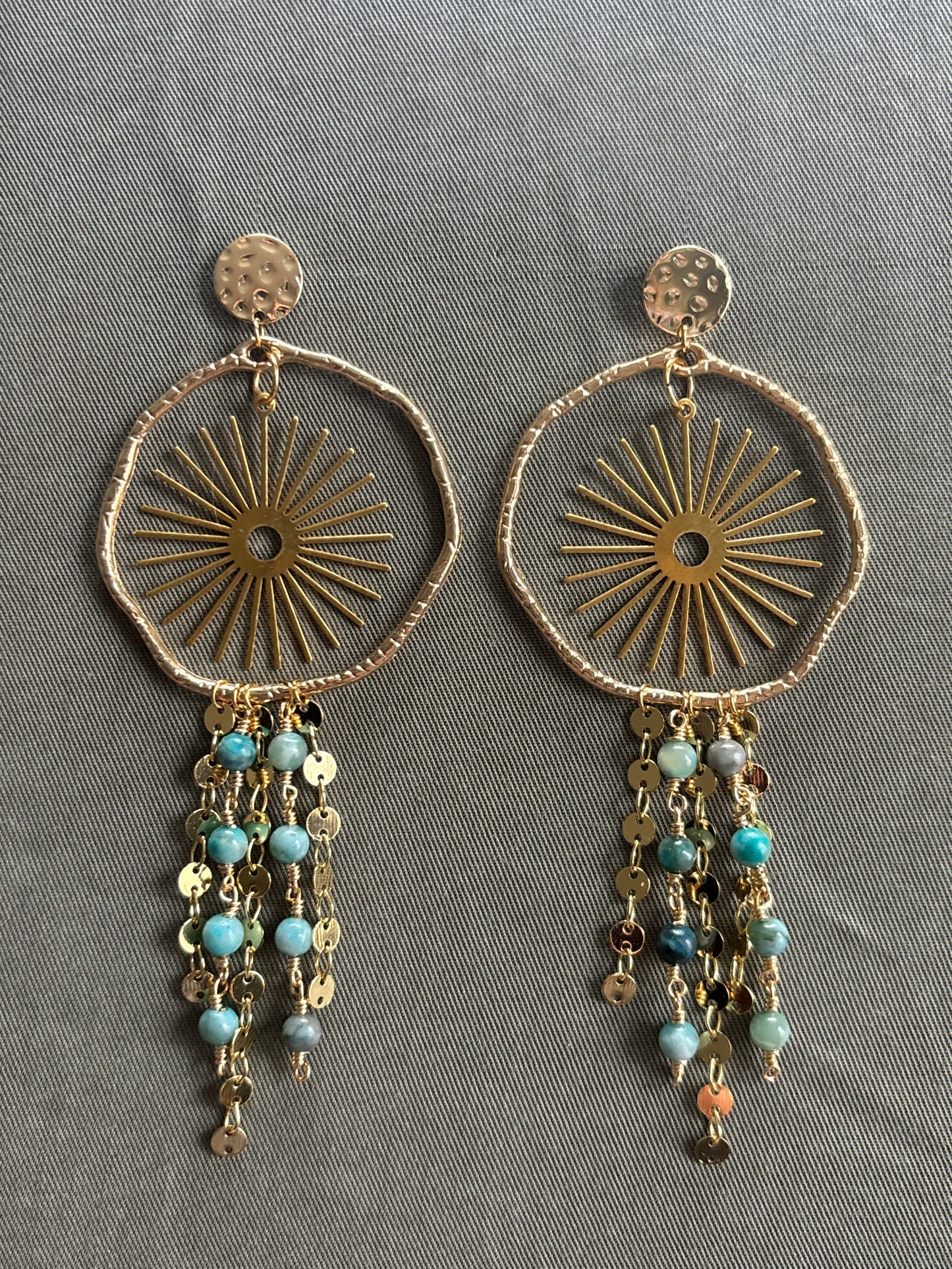 Golden Waters 14K Gold-Plated Earrings