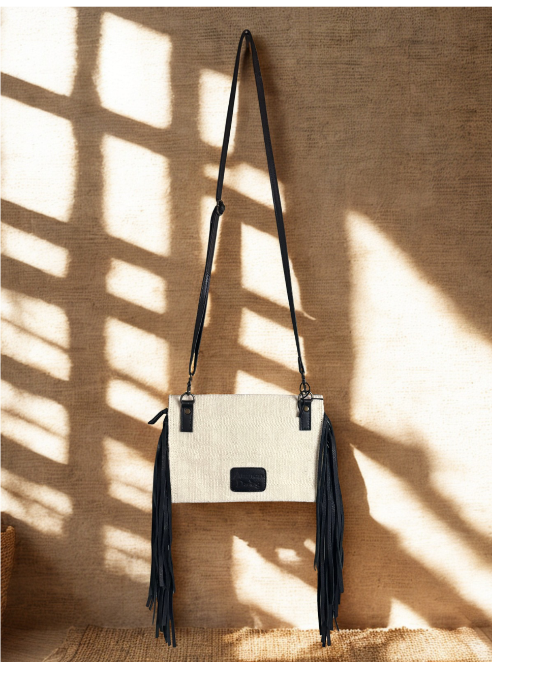 American Darling Envelope Saddle Blanket Fabric Genuine Leather