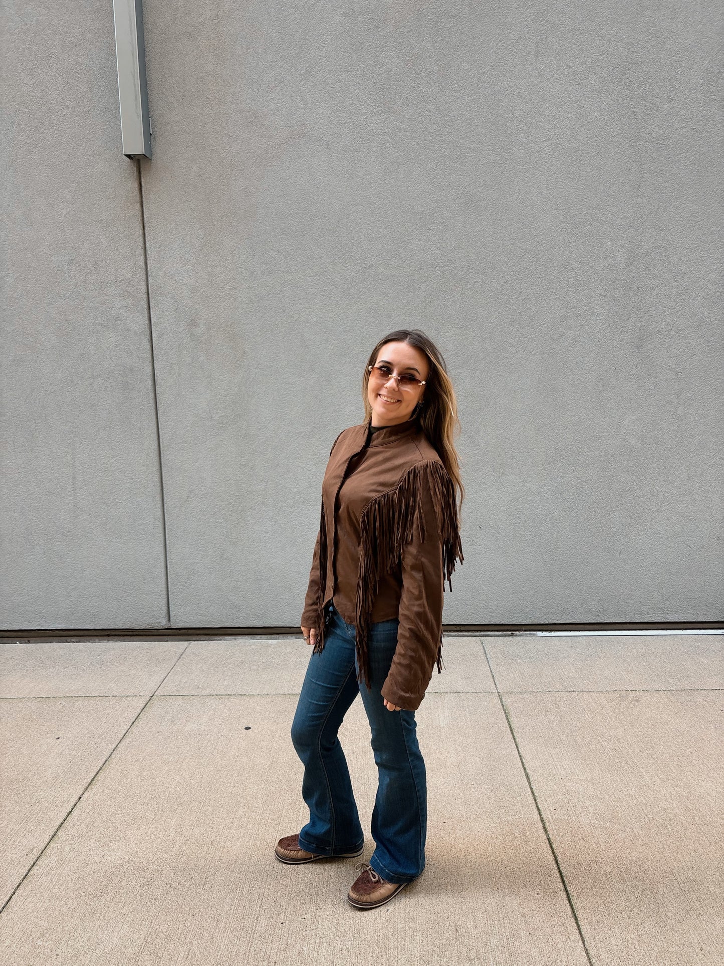 The Montana Western Fringe Button Jacket