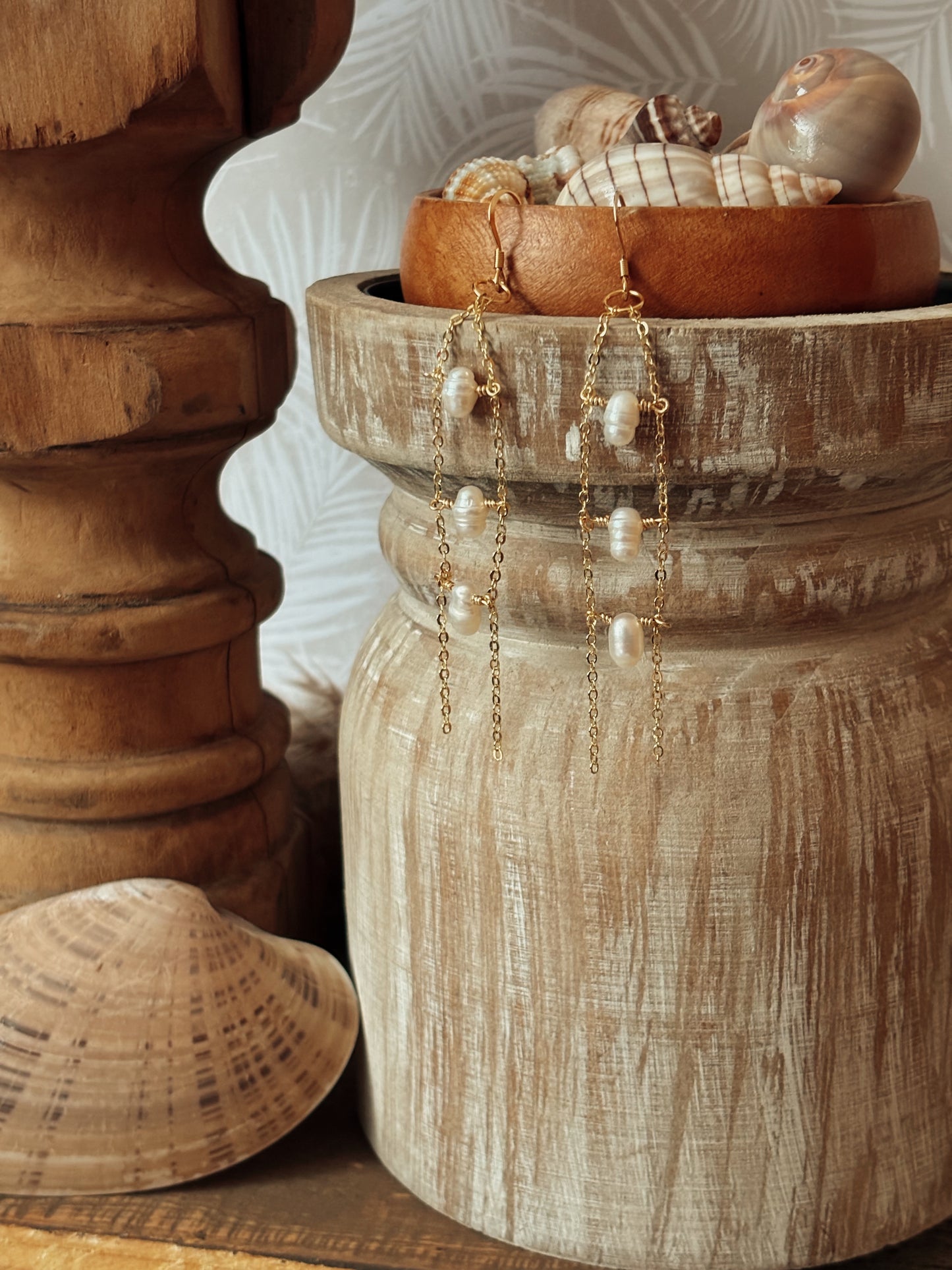 Mother of Pearl earrings