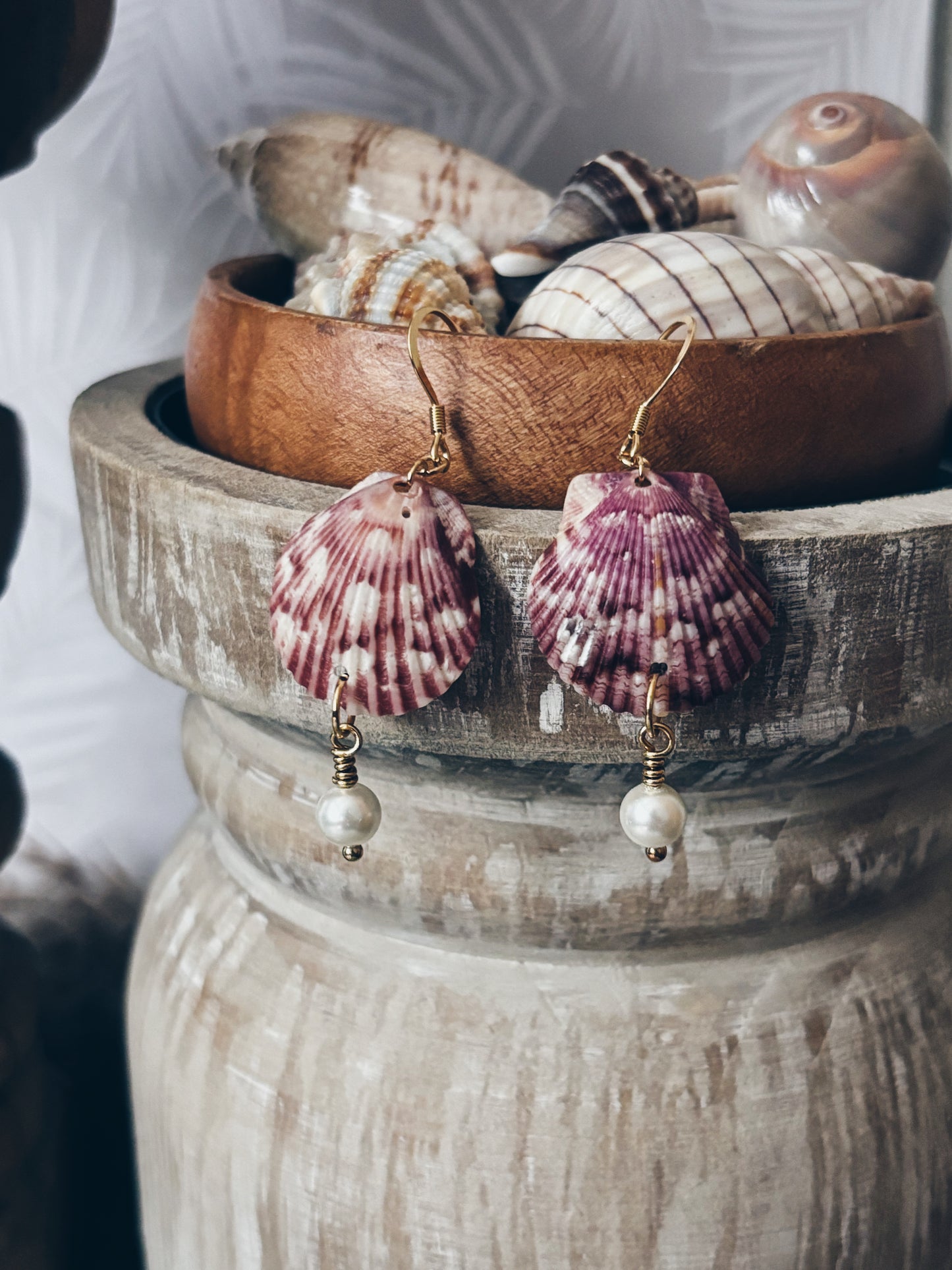 The shoreline earrings