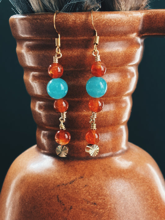 Sunrise Sweetheart Earrings