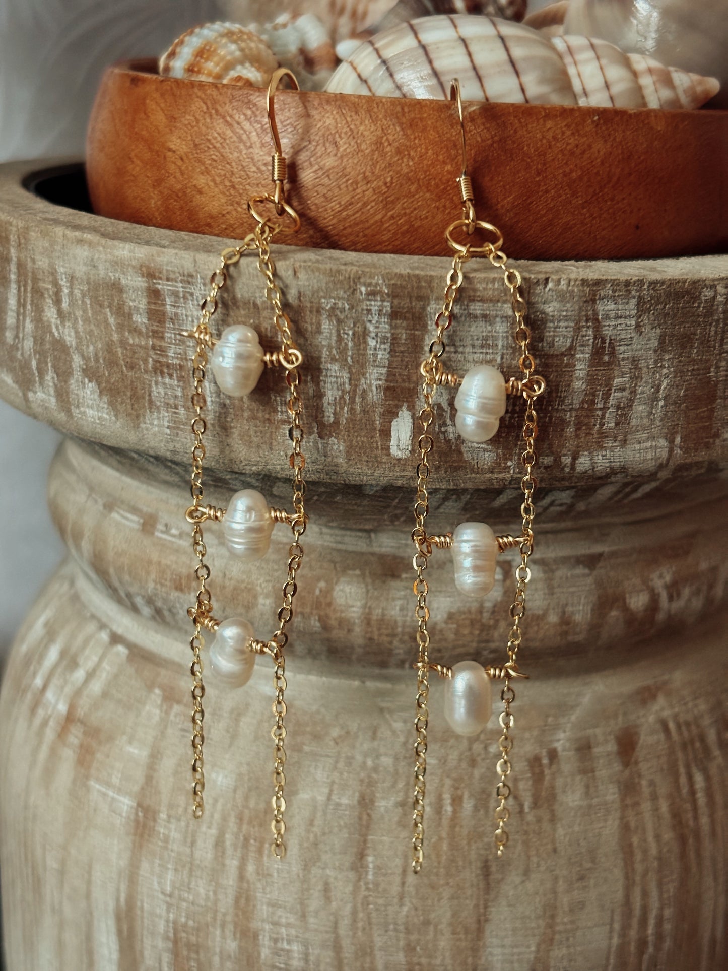 Mother of Pearl earrings