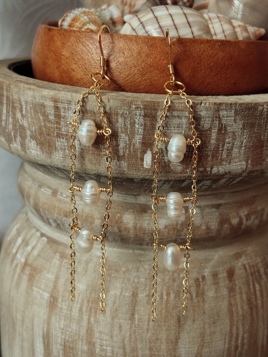 Mother of Pearl earrings