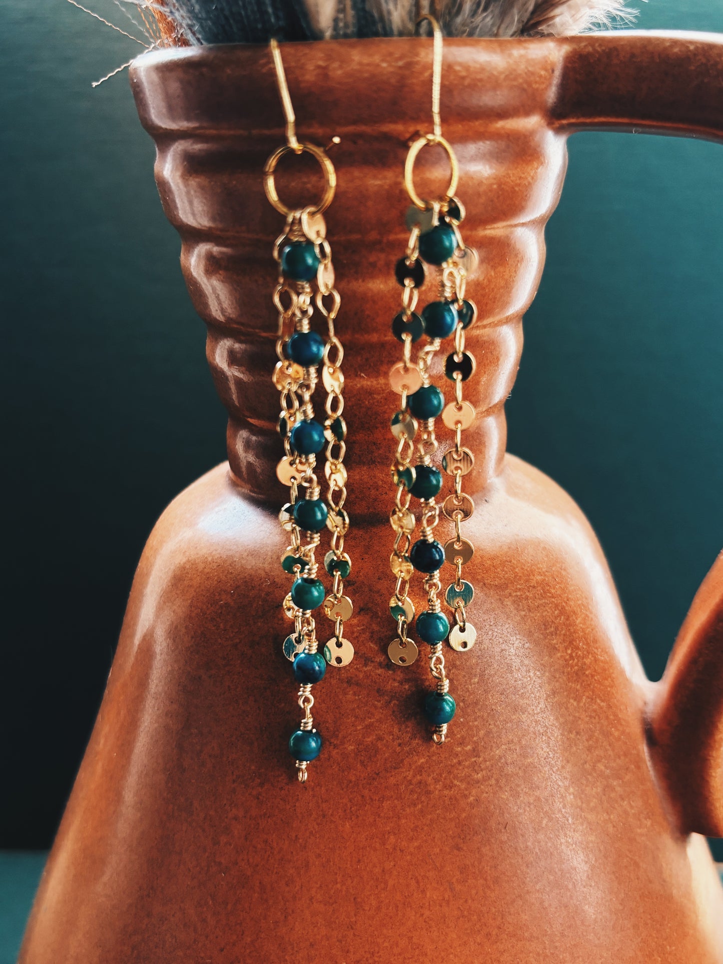 Golden hour Earrings