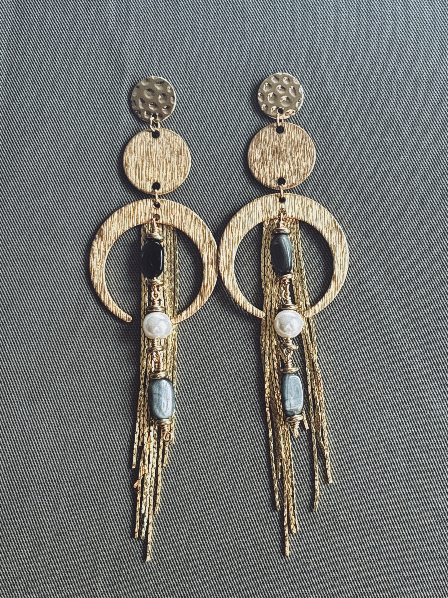 Moonlight magic 14K Gold-Plated earrings