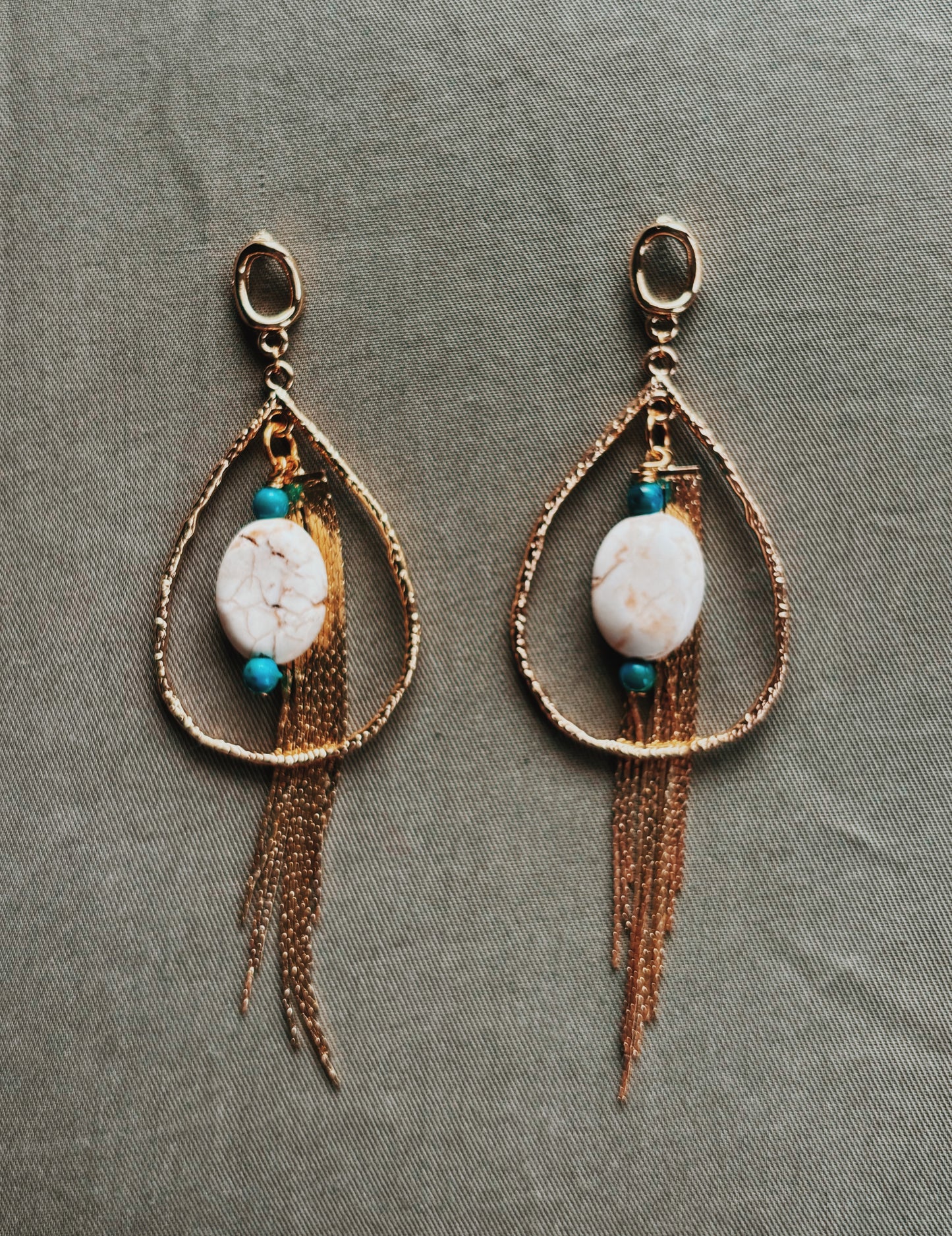 Pure Oasis 14K Gold-Plated earrings